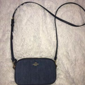 Coach Saddie Denim Crossbody